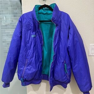 Vintage Columbia Reversible Insulated Jacket